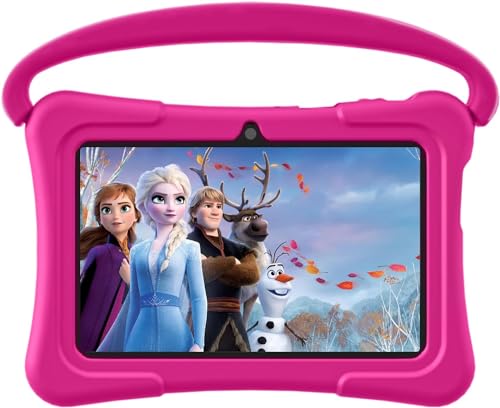 7 inch Android Tablet with 32GB, Shockproof Case Pink R308954