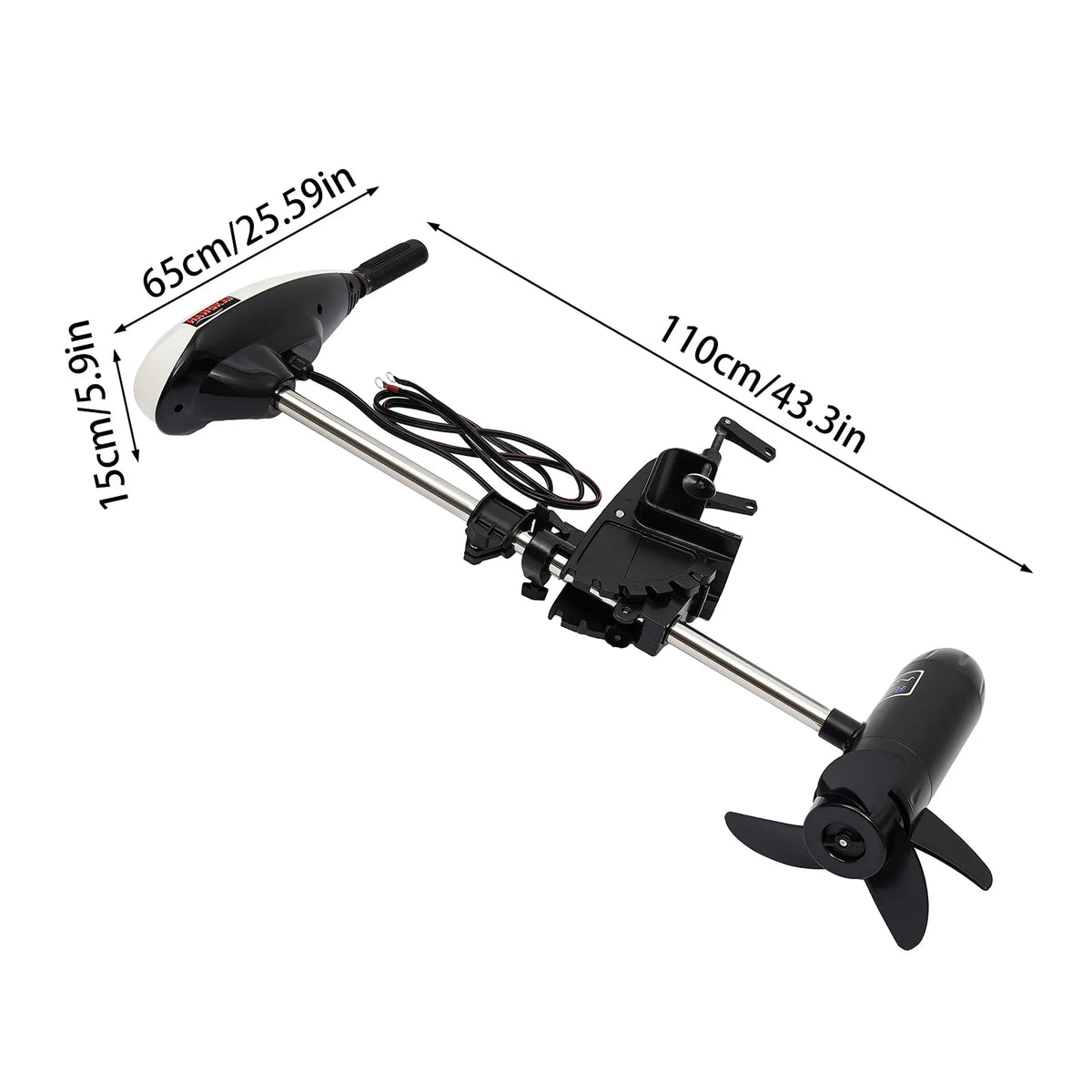 12V 65lbs 660W Electric Trolling Motor M791