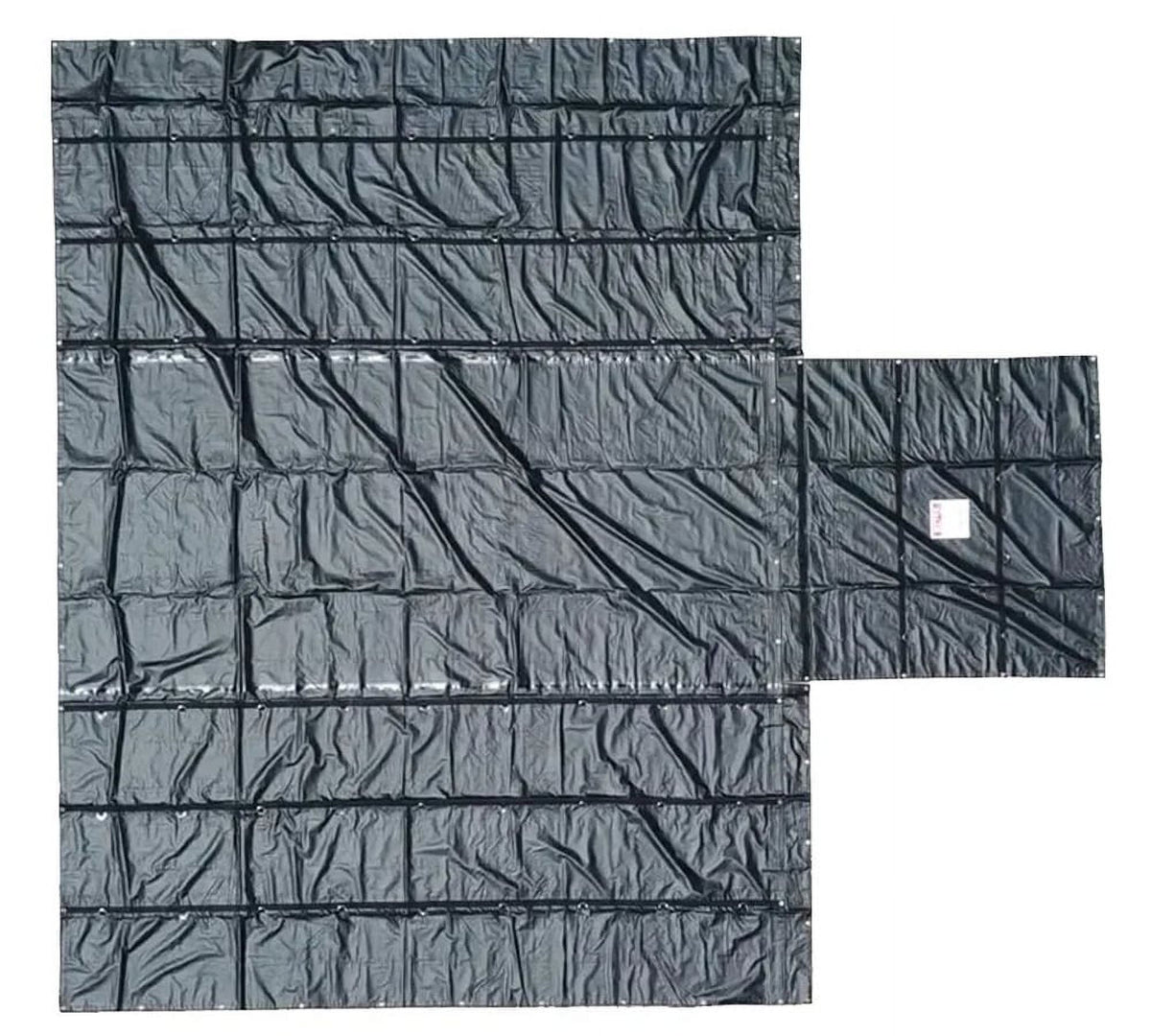 2 Pack 14oz Steel Tarp 16' x 27' with Flap W37075