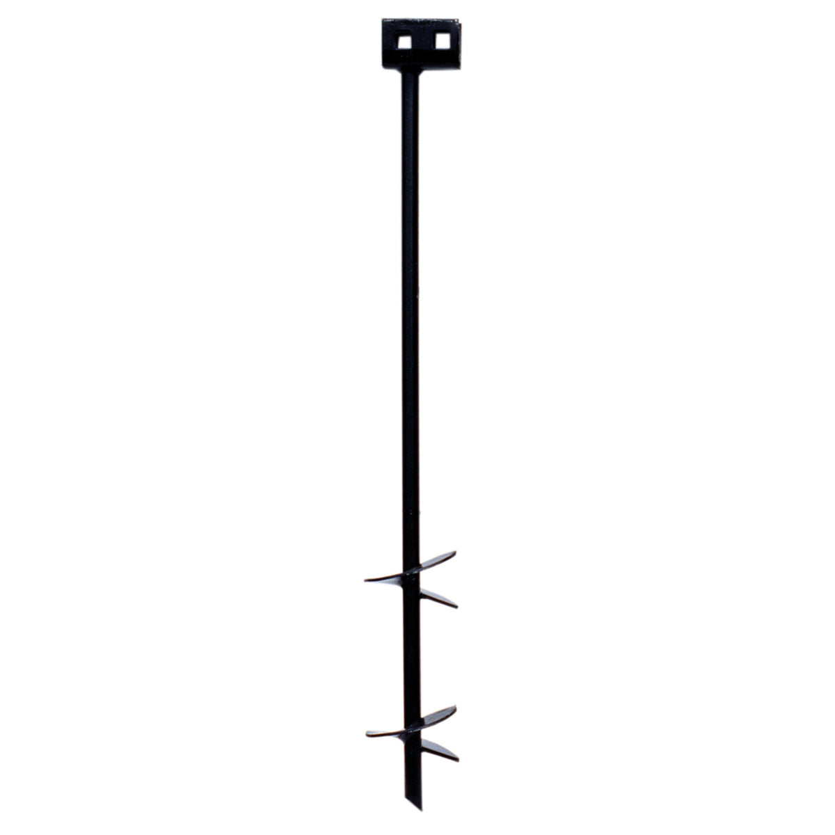 Iron Root Double-Helix Earth Anchor, 3/4 inch Rod x 60 inch L x 4 inch Helix, Pack of 8 N839