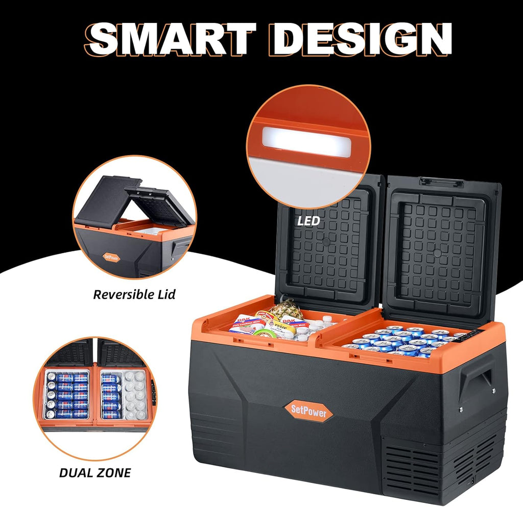 12 Volt Dual Zone Portable Refrigerator R4237