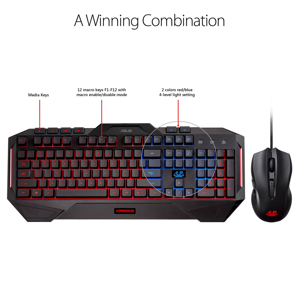 Gaming Keyboard and Mouse Combo I317
