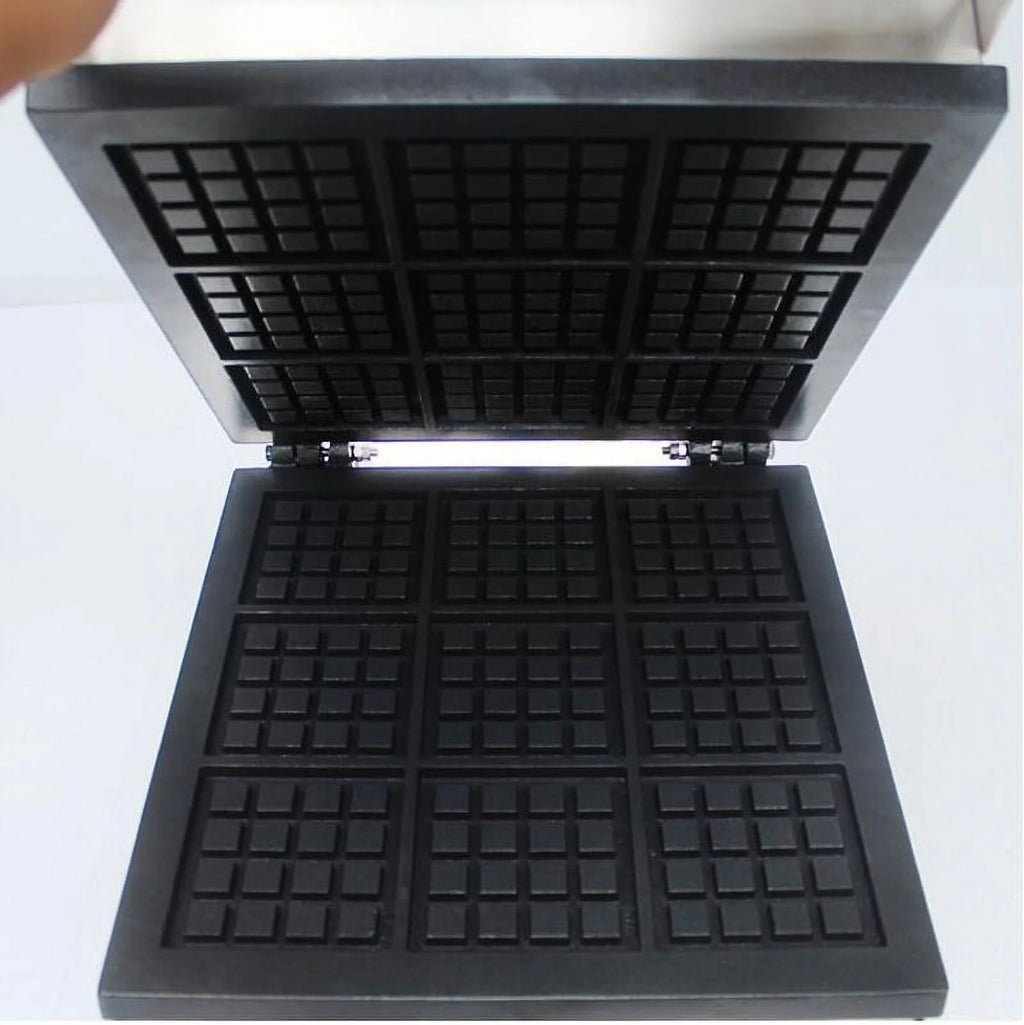 Square Waffle Maker Machine Belgian Waffle Iron Baker L42128