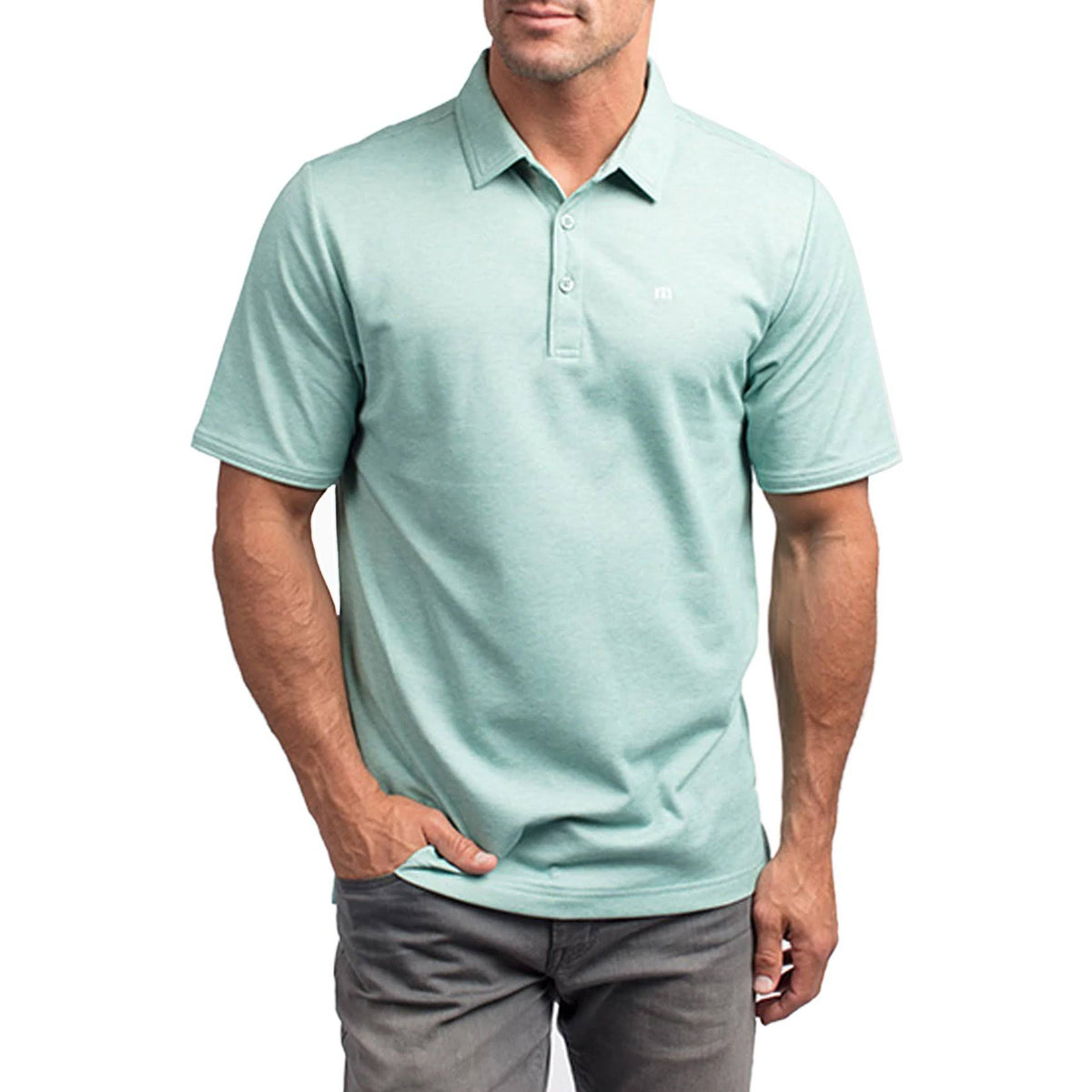 Heather Beryl Green Polo H774