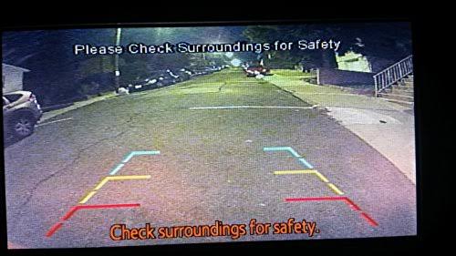 Integrated Backup Camera Kit for Factory Radio M585