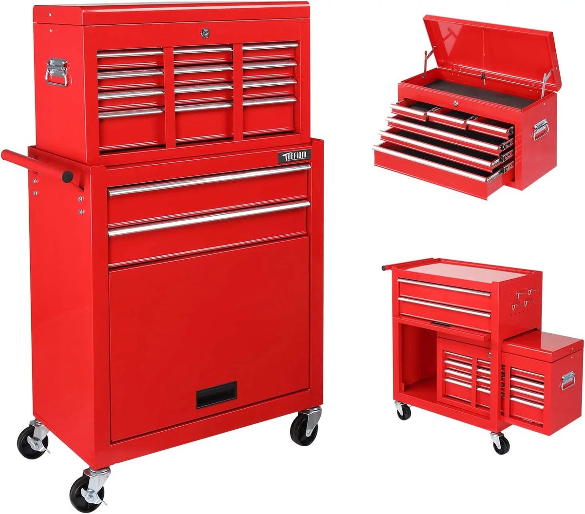 8 Drawer Rolling Tool Chest with Lock I667