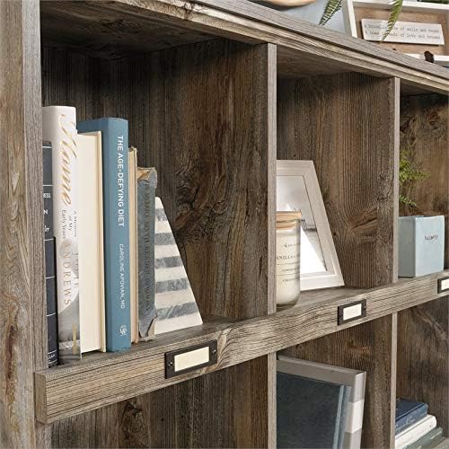 Rustic Cedar 10-Cubby Wood Bookcase S298
