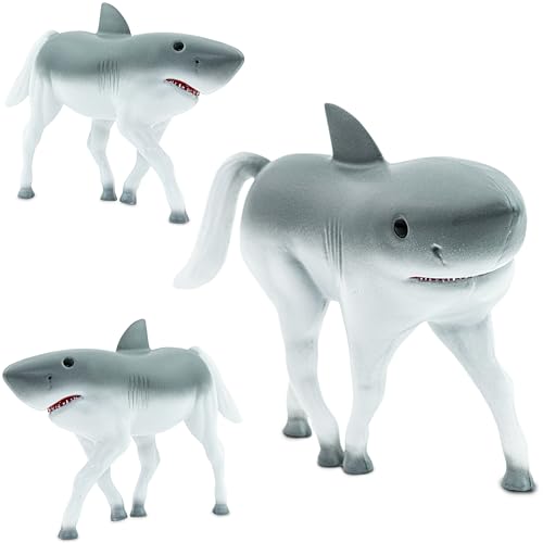 Horse & Shark Hybrid Stuffed Animal Plush Toy J212