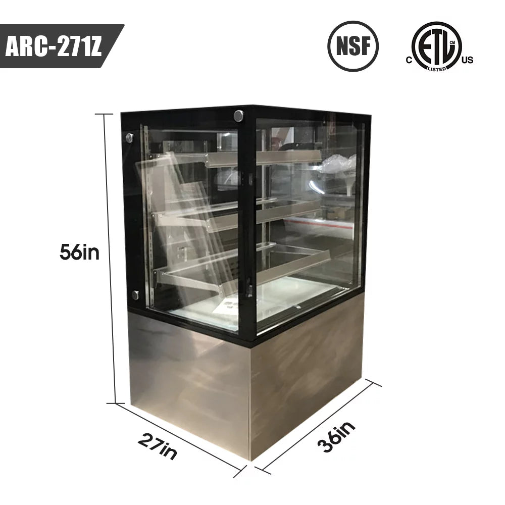 Commercial Refrigerated Bakery Display Cooler Case S201