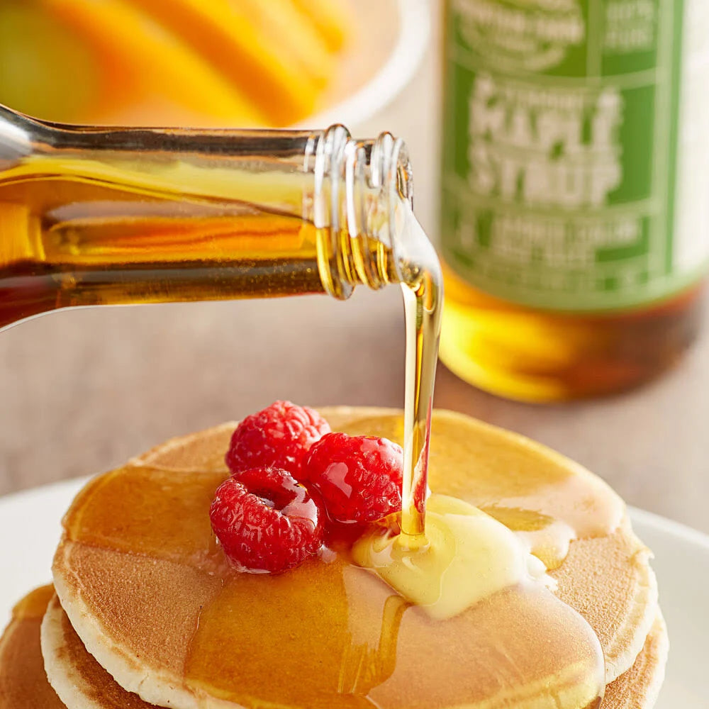 12.7 oz Amber Pure Grade A Maple Syrup - 12/Case X25791