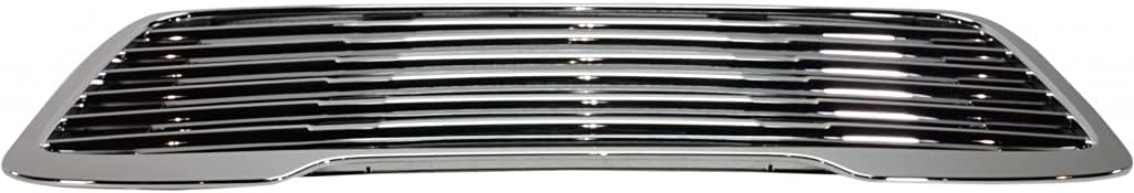 Chrome Horizontal Bar Grille with Bug Screen R9653