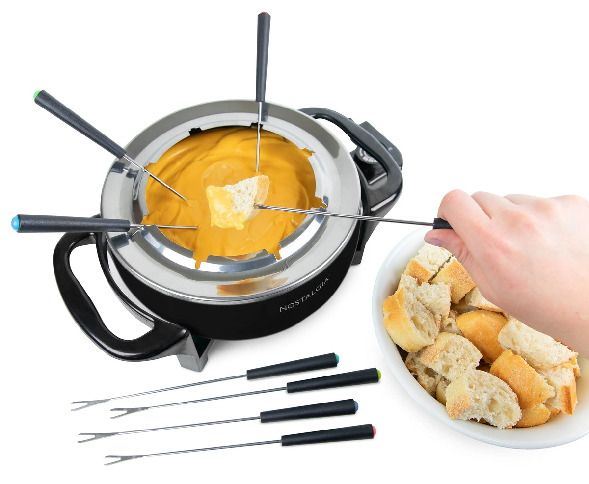Black 12-Cup Electric Fondue Pot O2161