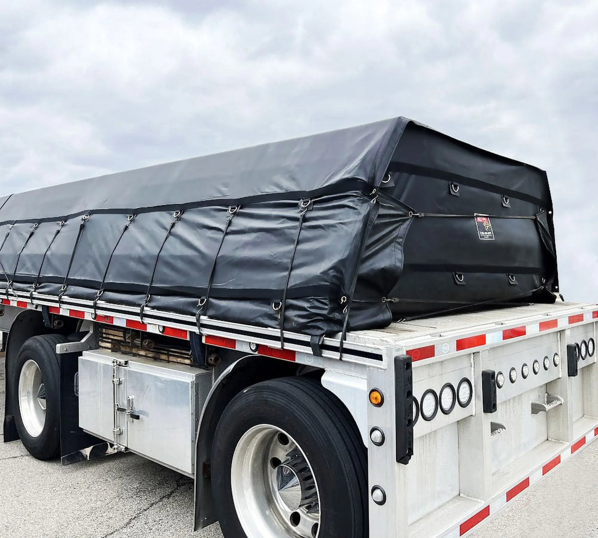 2 Pack 14oz Steel Tarp 16' x 27' with Flap W37075