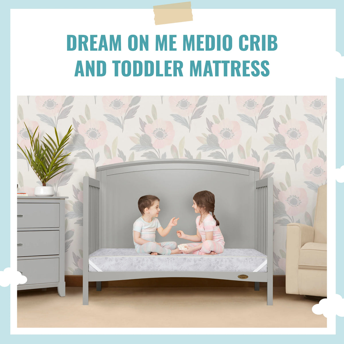 Baby Crib and Toddler Mattress Q32869