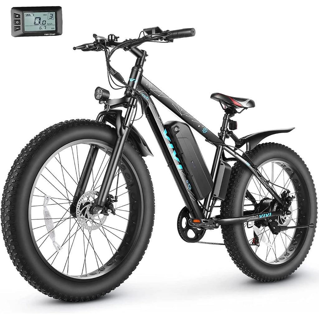26 x 4.0 Fat Tire 500W All Terrain Electric Bike J233