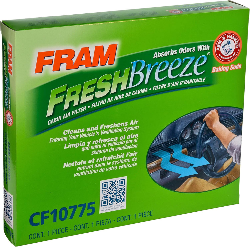 Cabin Air Filter with Arm and Hammer Baking Soda, Pack of 2 T685825