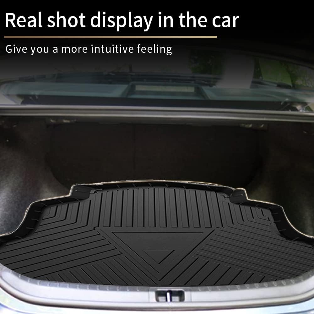 Black Waterproof Cargo Liner Mat Tray P960039