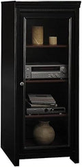 Audio Cabinet with 2 Adjustable Shelves in Antique Black P770