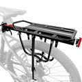 Rear Bike Rack with 110 lbs Load Capacity Aluminum Alloy Bicycle Carrier Rack Y7943