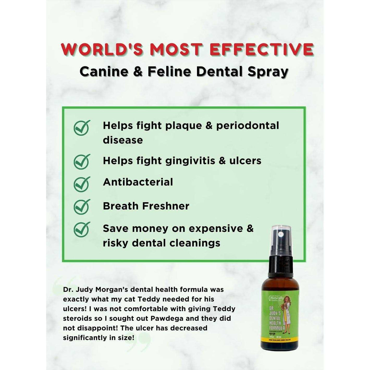 Dental Health Formula for Dogs & Cats U2730