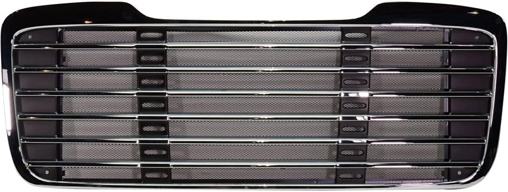 Chrome Horizontal Bar Grille with Bug Screen R9653