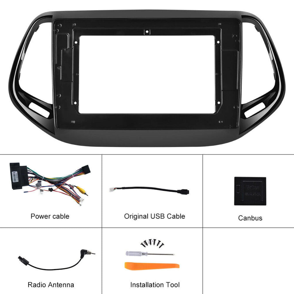 10 Inch Car Stereo Radio CarPlay Android 12 2+32GB J573