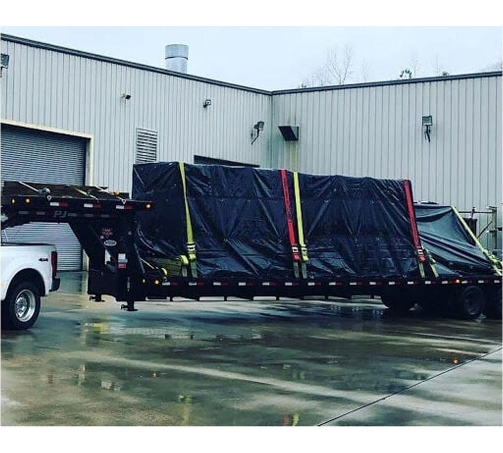2 Pack 14oz Steel Tarp 16' x 27' with Flap W37075