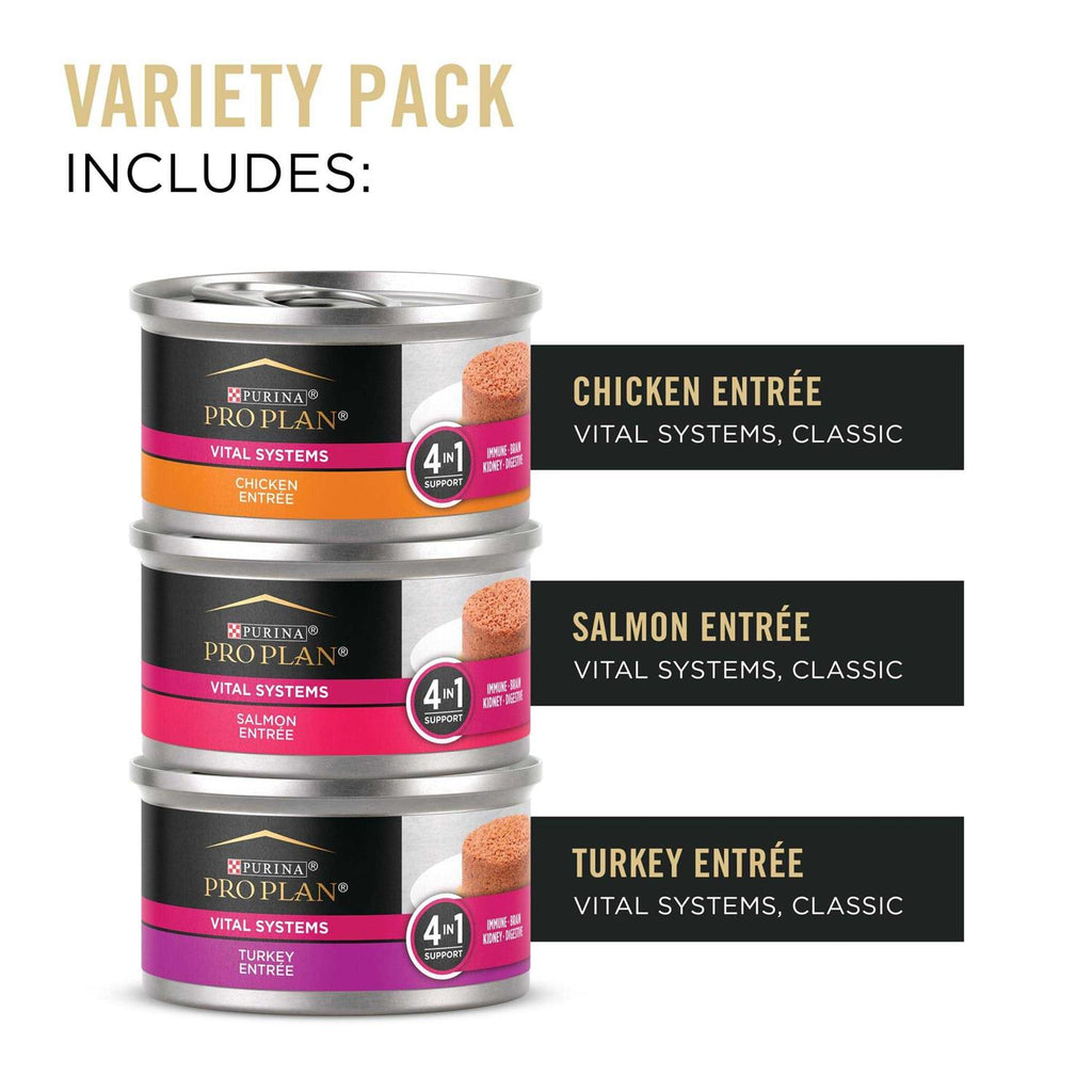 Chicken Turkey & Salmon Entrée Variety Pack E335