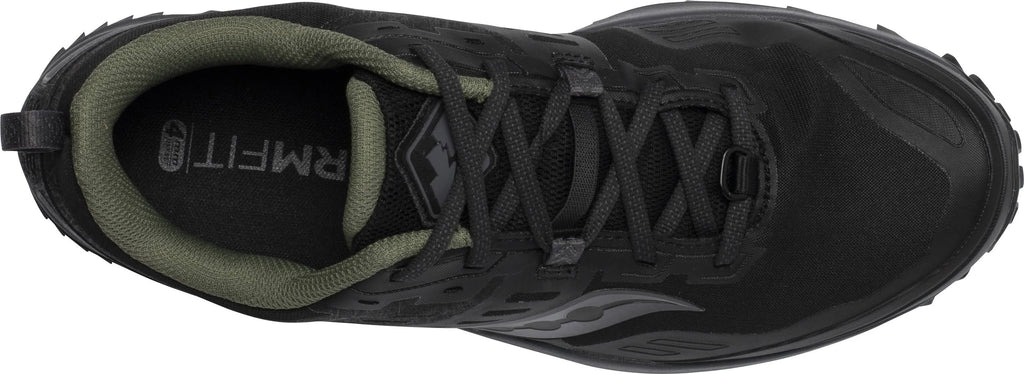 Black/Pine Men's Trail Running Shoes I748144