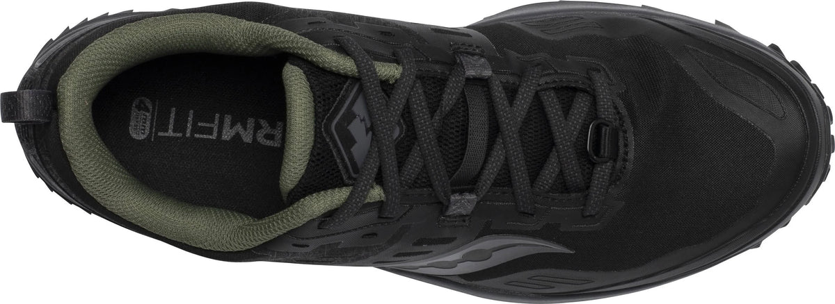Black/Pine Men's Trail Running Shoes I748144