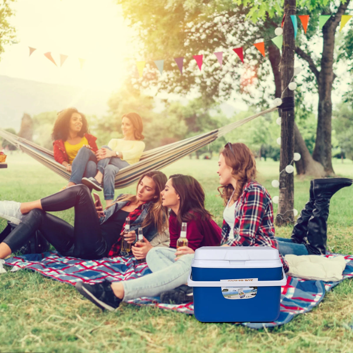 Portable Picnic Cooler Box 8L/13L/26L V906