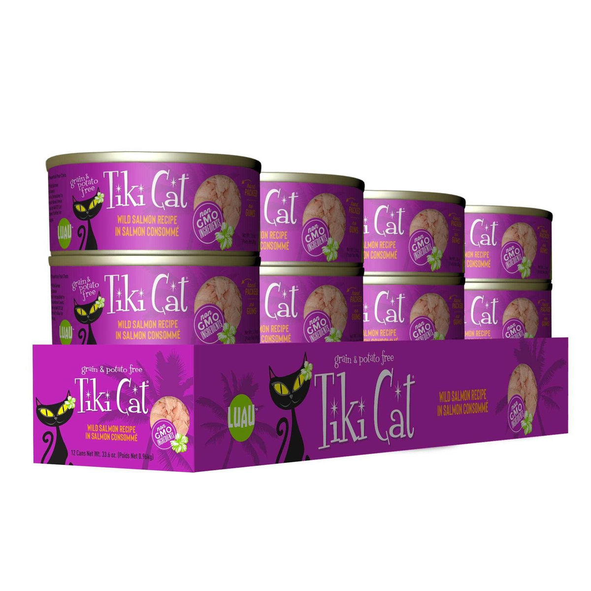 Wild Salmon Cat Food G97581