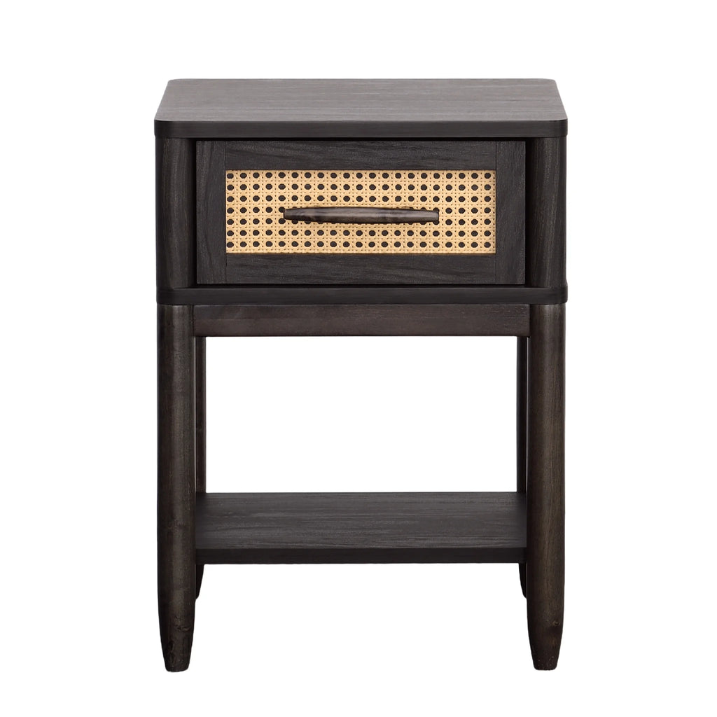 Charcoal Finish Night Stand D451630