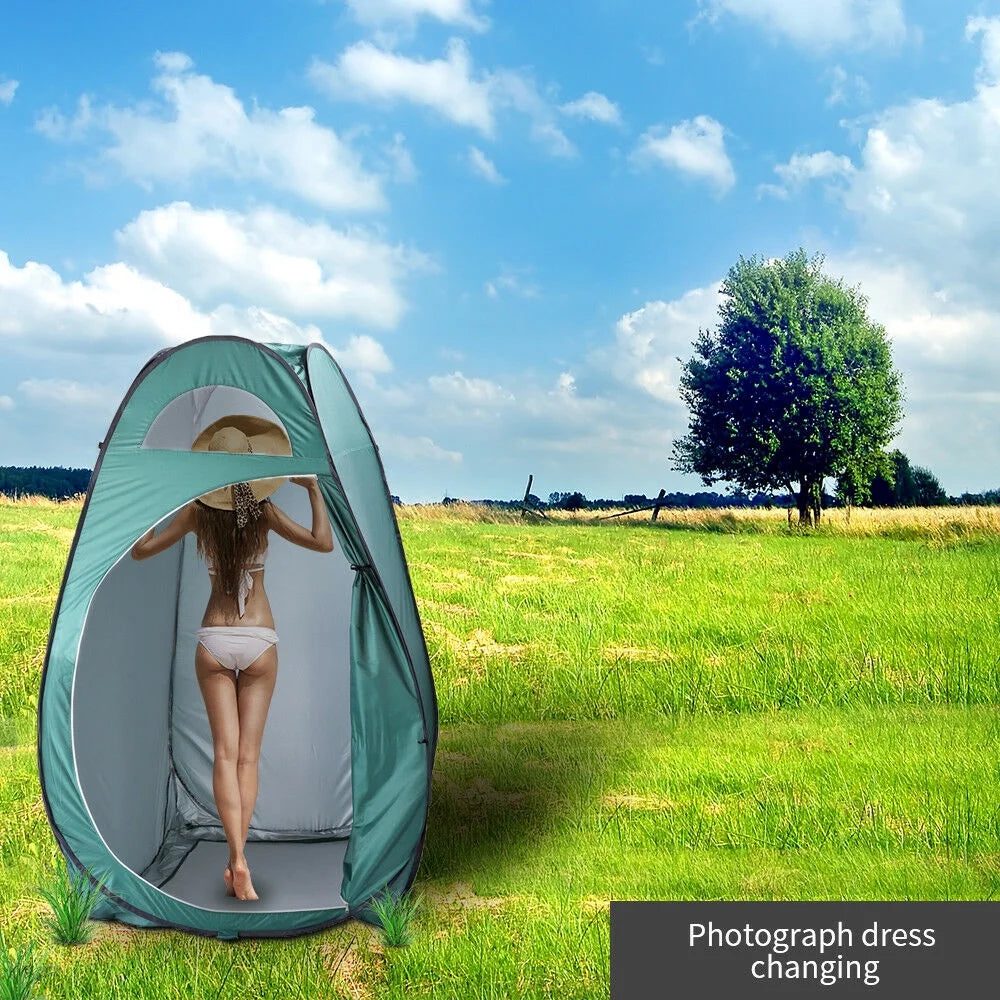 Army Green Pop-up Privacy Shelter Tent T220