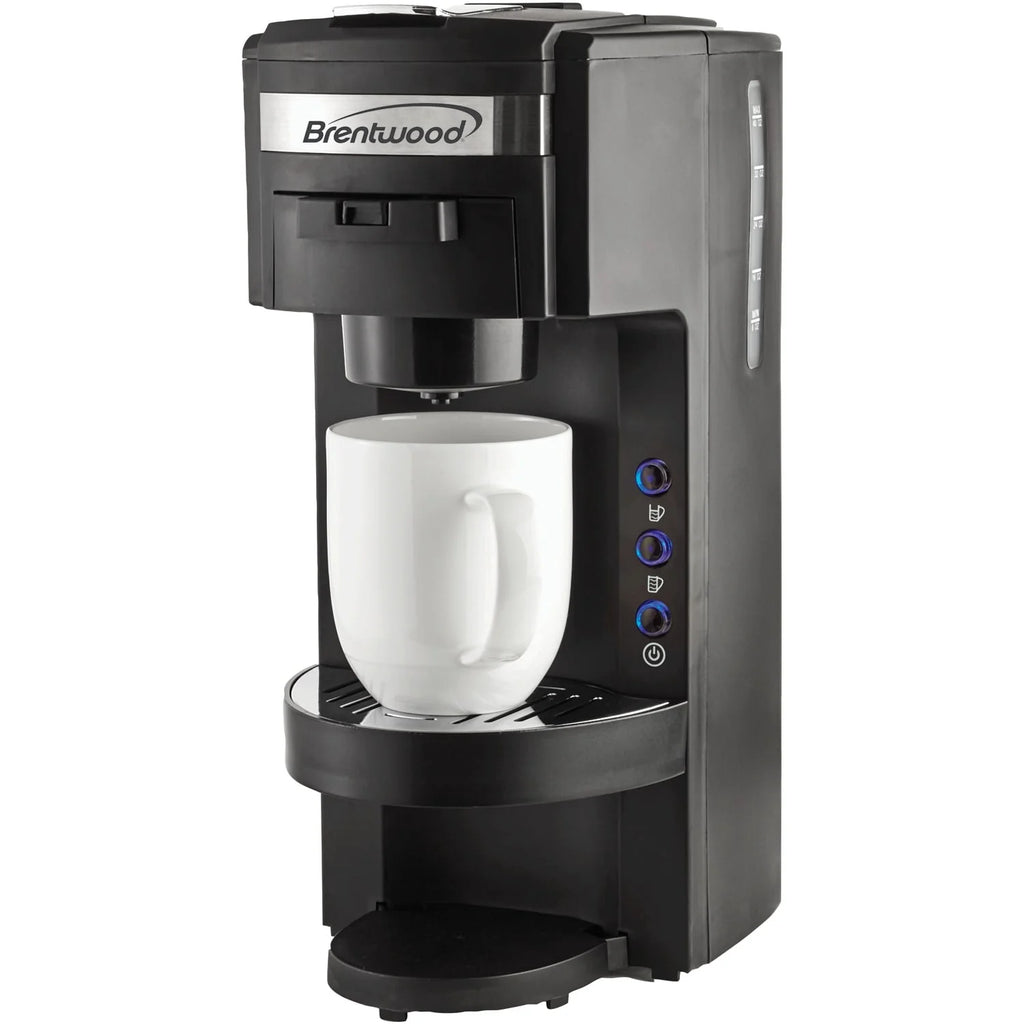 Black Single-Serve Coffee Maker Y7414