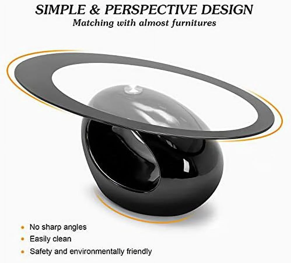 Contemporary Glass Coffee Table Set T9363