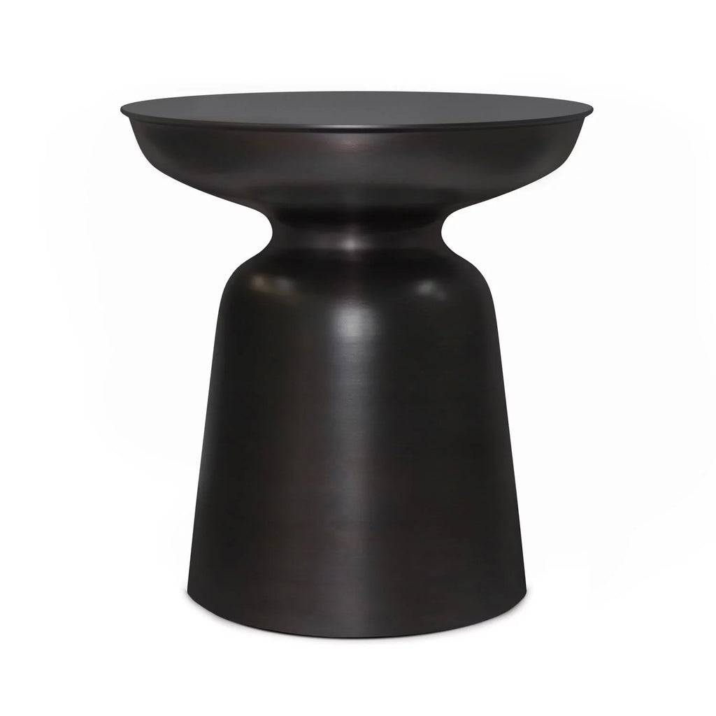 16 inch Metal Accent Side Table O19158