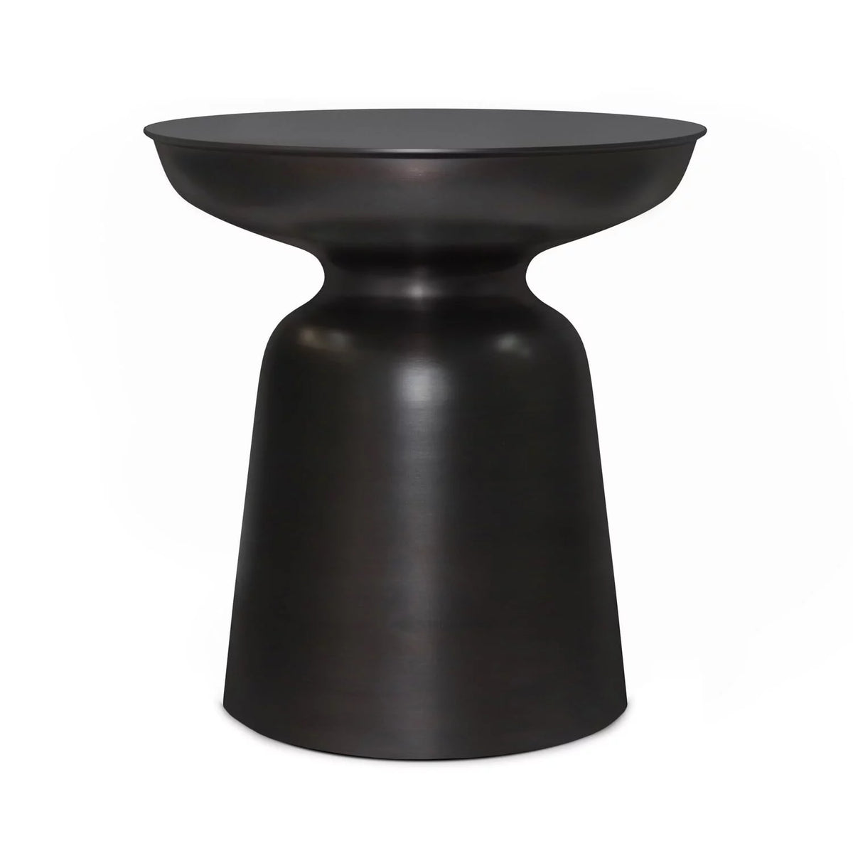 16 inch Metal Accent Side Table O19158