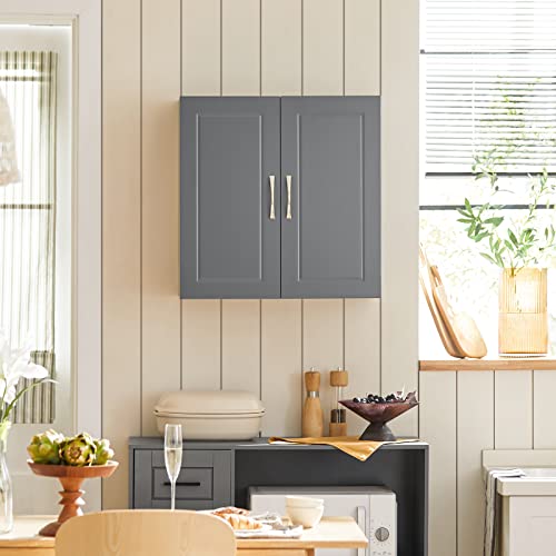 Brown Wall Storage Cabinet G131061