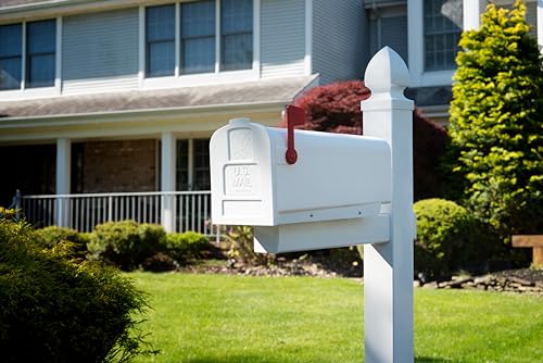 Black Galvanized Steel Mailbox C11977