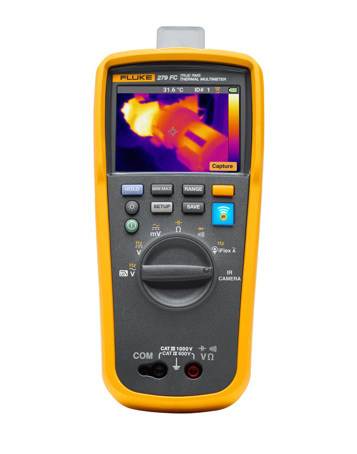 Wireless TRMS Thermal Multimeter with Built-in Thermal Imager P15746