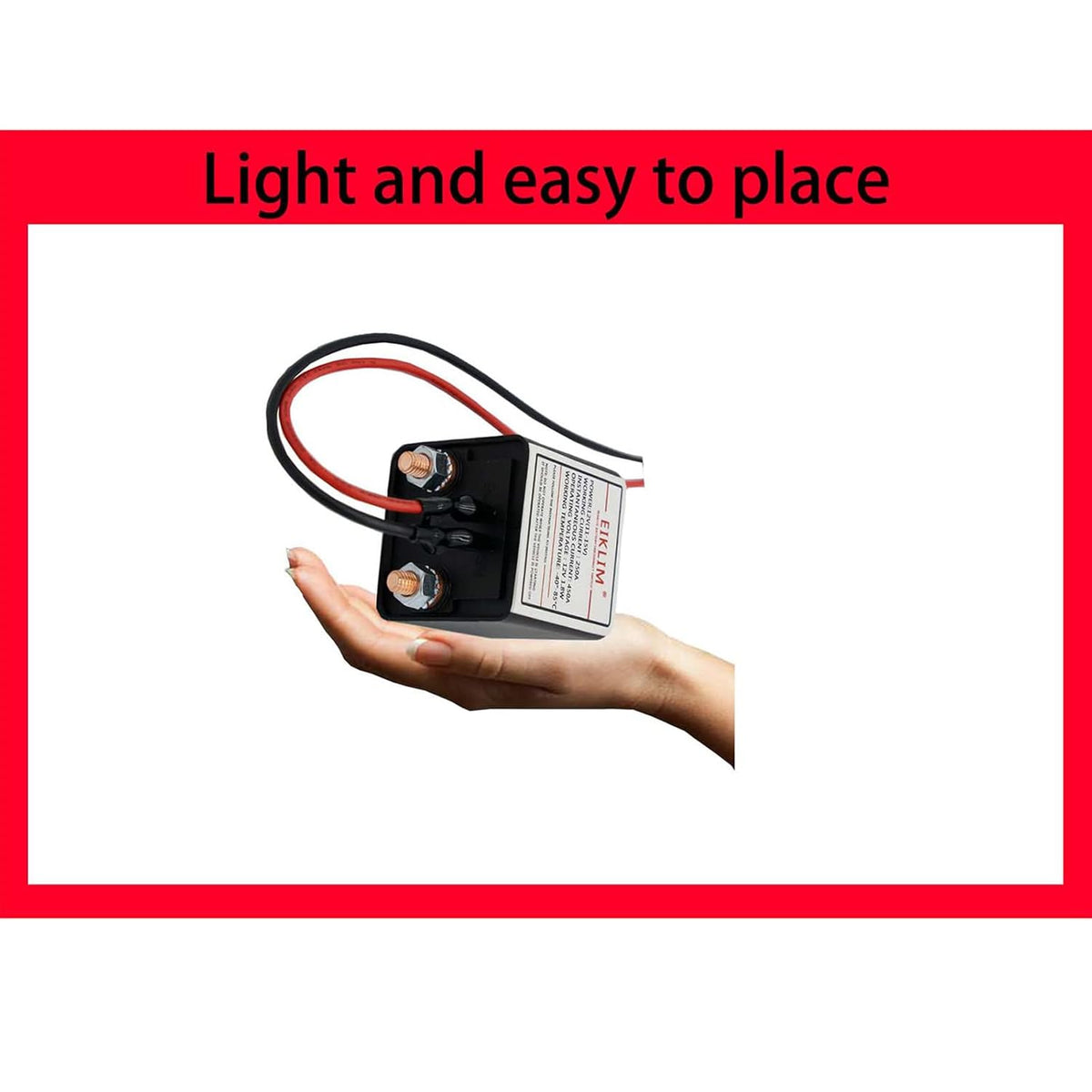 Remote Battery Disconnect Switch 12V 250A J486385