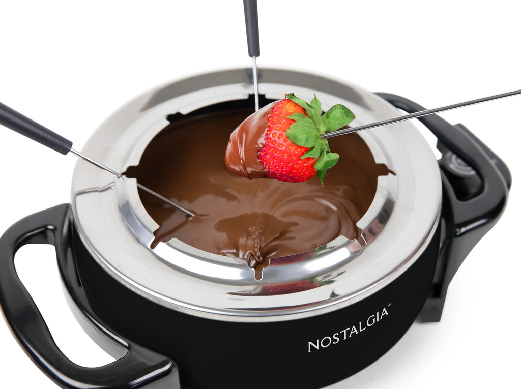 Black 12-Cup Electric Fondue Pot O2161