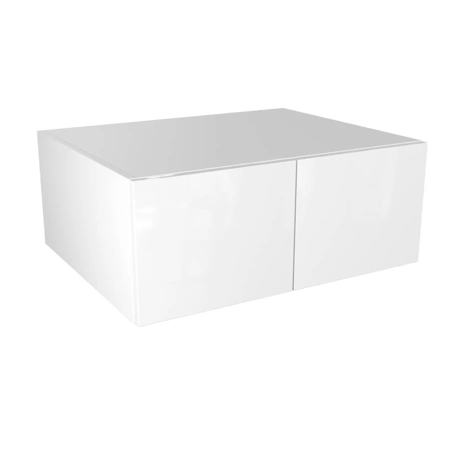 White Gloss Above The Fridge Wall Cabinet W894