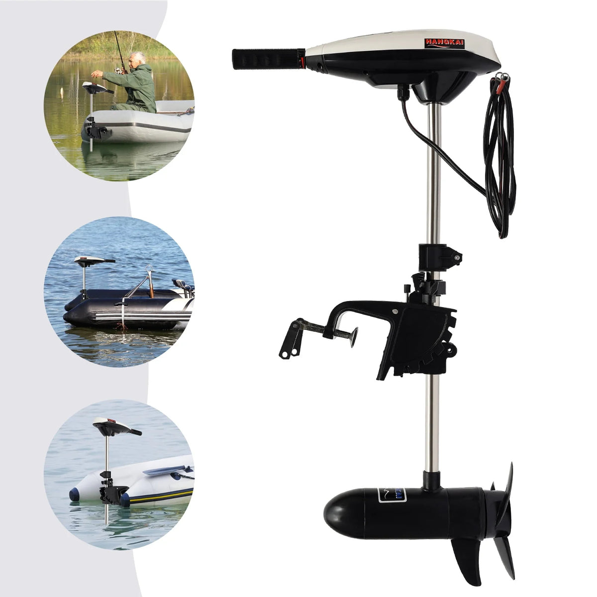 12V 65lbs 660W Electric Trolling Motor M791