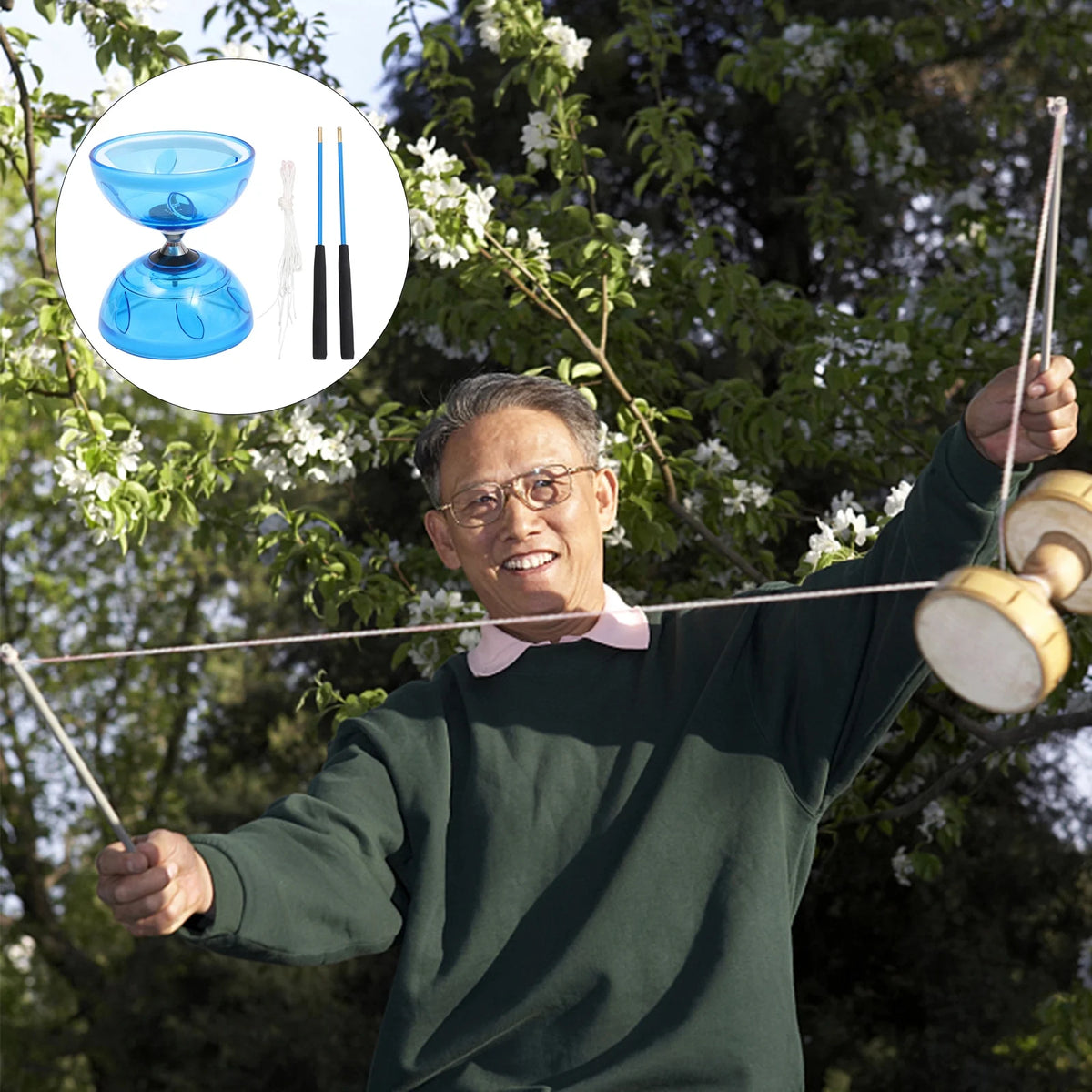 Chinese Yoyo Diabolo Toy Q8309