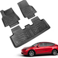 Tesla Model Y Frunk Mat Cargo Liner Floor Mat All Weather 5 Seat Accessories I33042