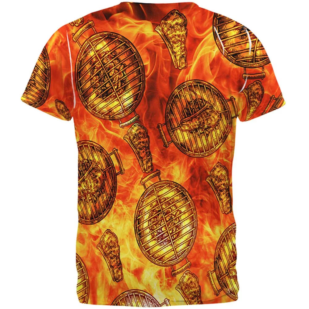 Steak Pattern Mens T Shirt R860