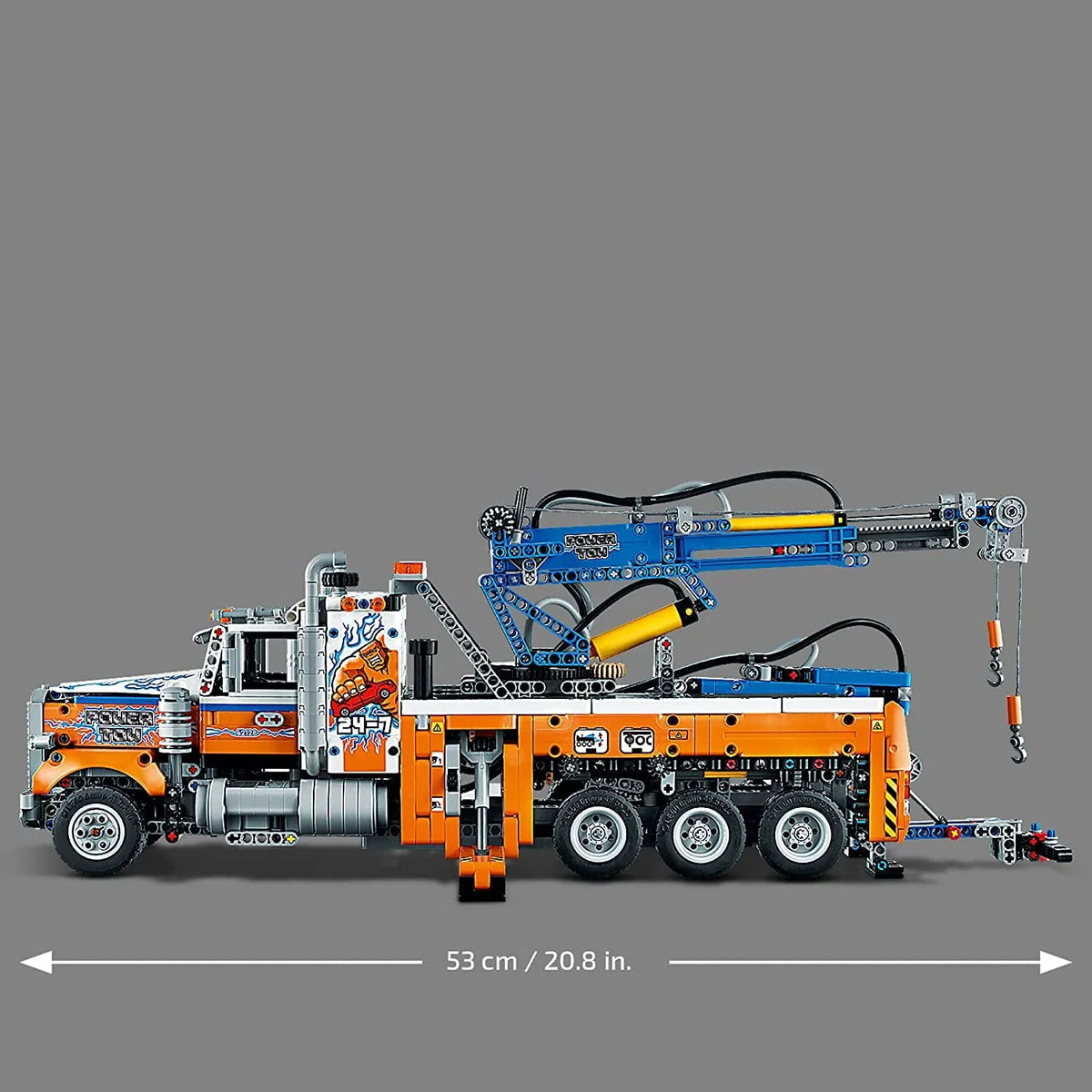 Heavy-Duty Tow Truck with Crane E746