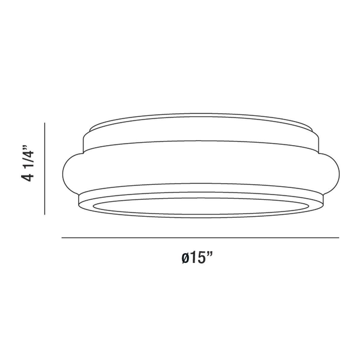 LED Flush-Mount Light C105